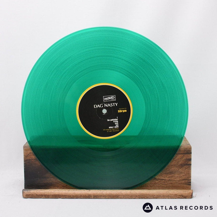 Dag Nasty - Wig Out At Denkos - Clear Green Lyric Sheet LP Vinyl Record - EX/EX