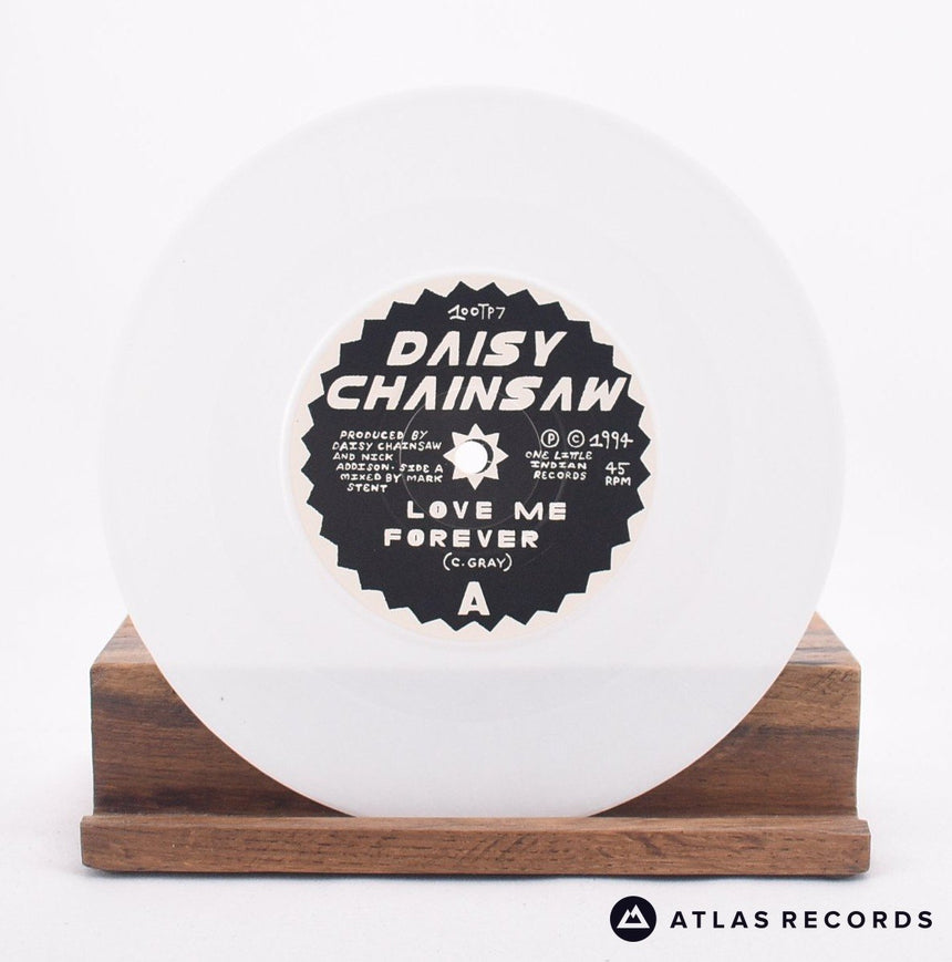 Daisy Chainsaw - Love Me Forever - White 7" Vinyl Record - EX/EX