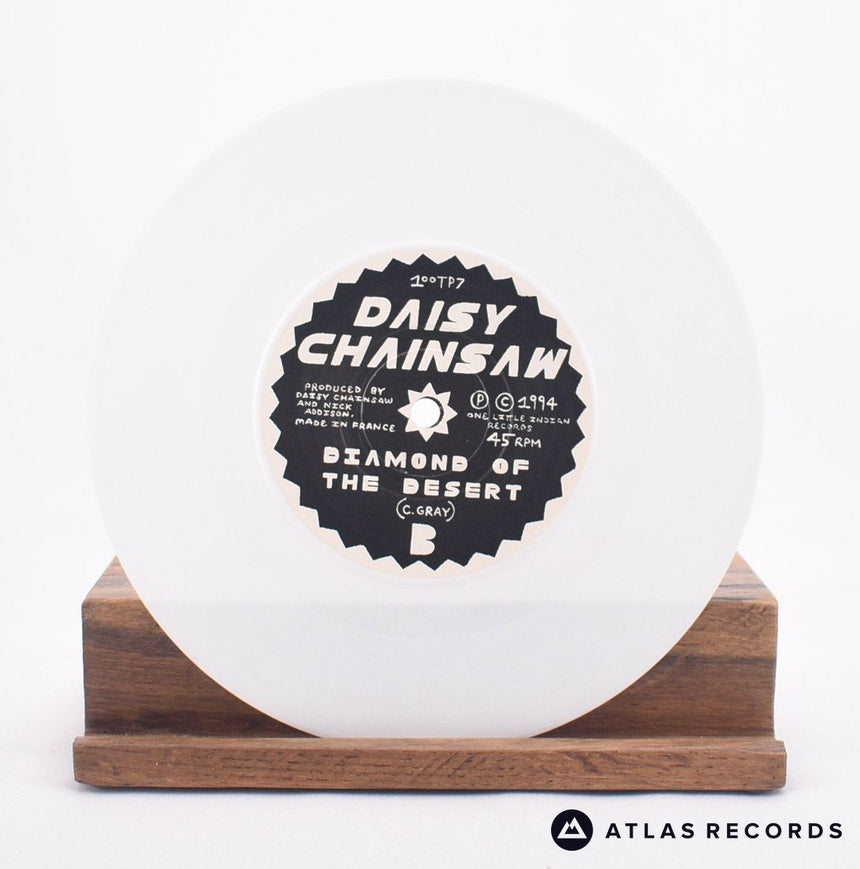 Daisy Chainsaw - Love Me Forever - White 7" Vinyl Record - EX/EX