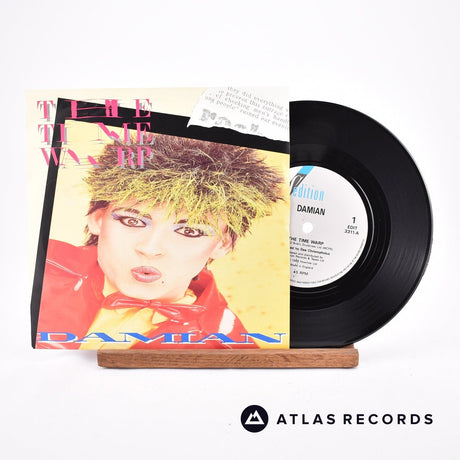 Damian The Time Warp 7" Vinyl Record - Front Cover & Record