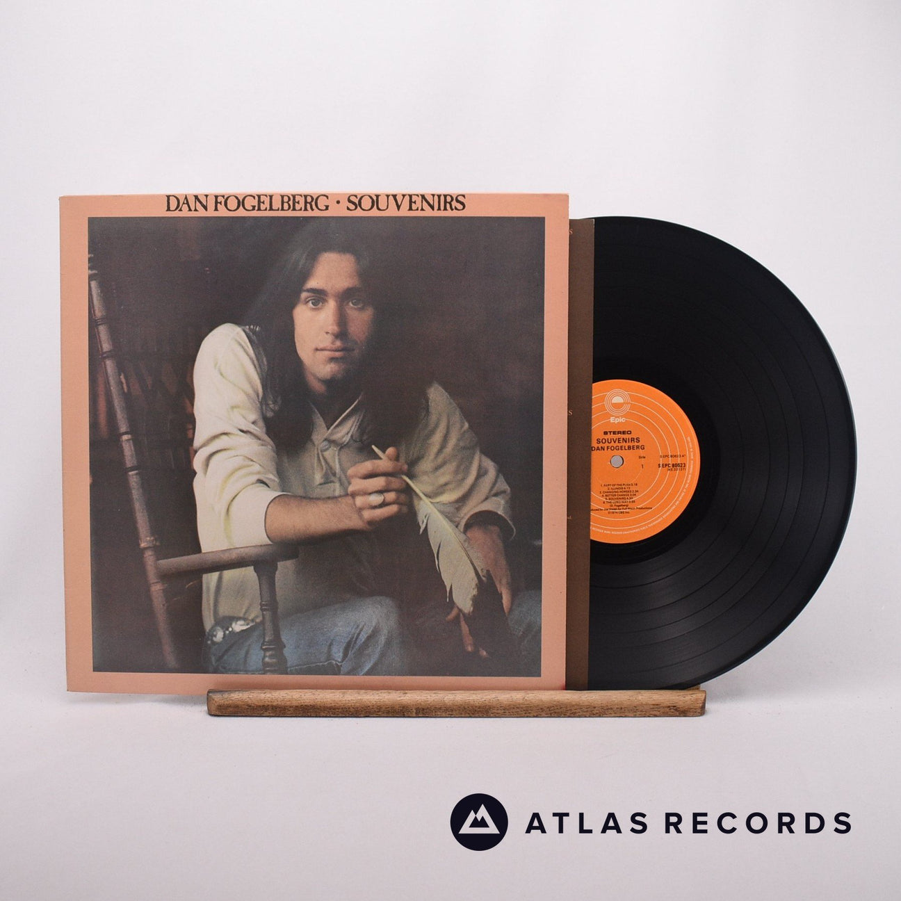 Dan Fogelberg Souvenirs LP Vinyl Record - Front Cover & Record