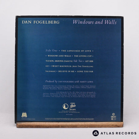 Dan Fogelberg - Windows And Walls - LP Vinyl Record - EX/EX