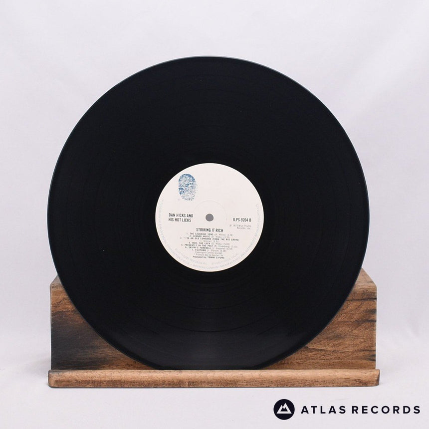 Dan Hicks And His Hot Licks - Striking It Rich! - LP Vinyl Record - EX/EX