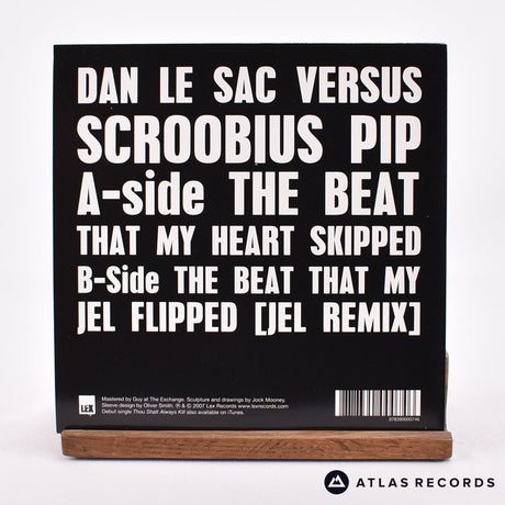 Dan Le Sac vs Scroobius Pip - The Beat That My Heart Skipped - 7" Vinyl Record - NM/NM