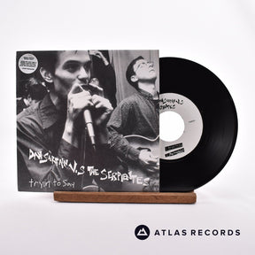 Dan Sartain Tryin To Say 7" Vinyl Record - Front Cover & Record