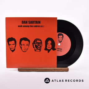 Dan Sartain Walk Among The Cobras P.T.I 7" Vinyl Record - Front Cover & Record