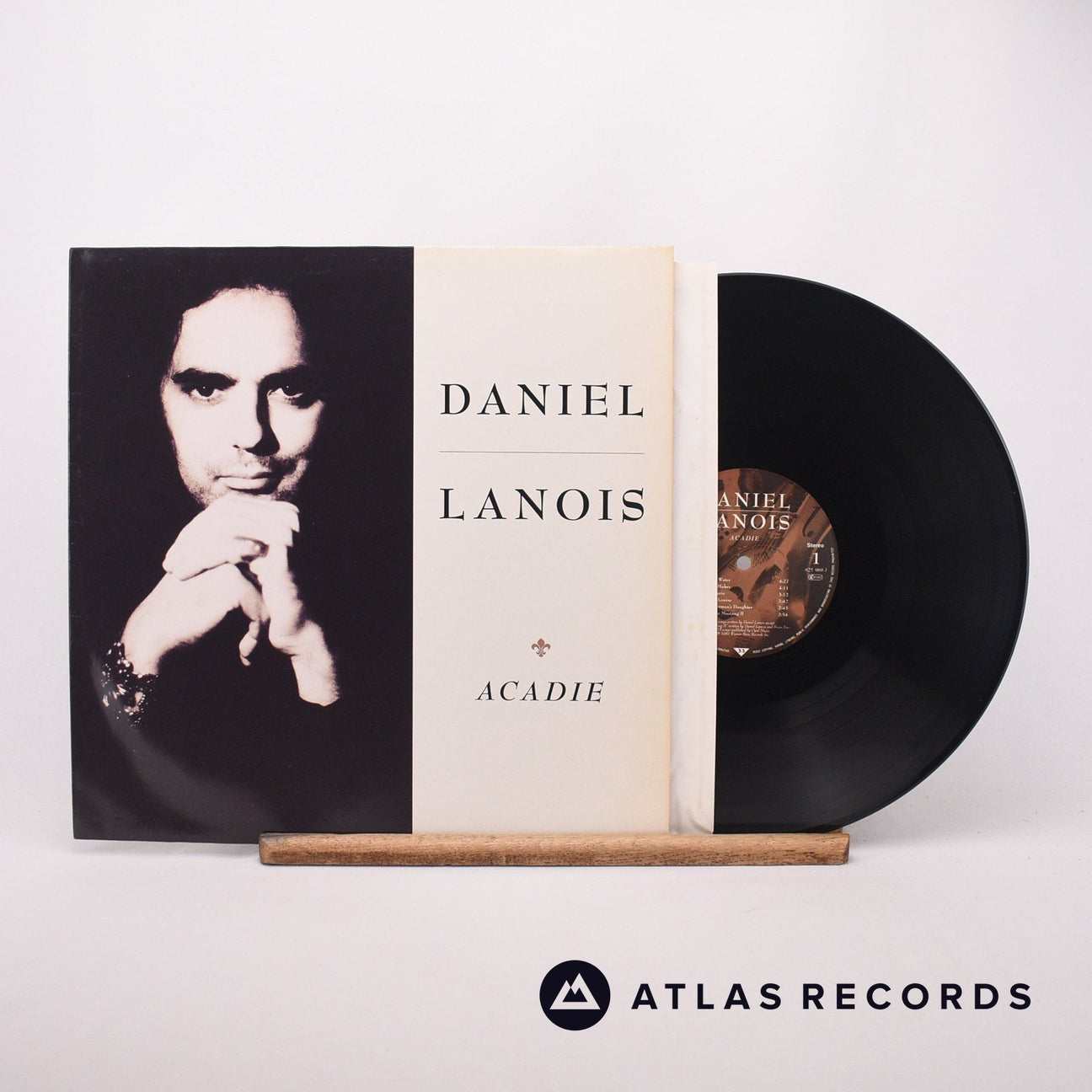 Daniel Lanois Acadie LP Vinyl Record - Front Cover & Record