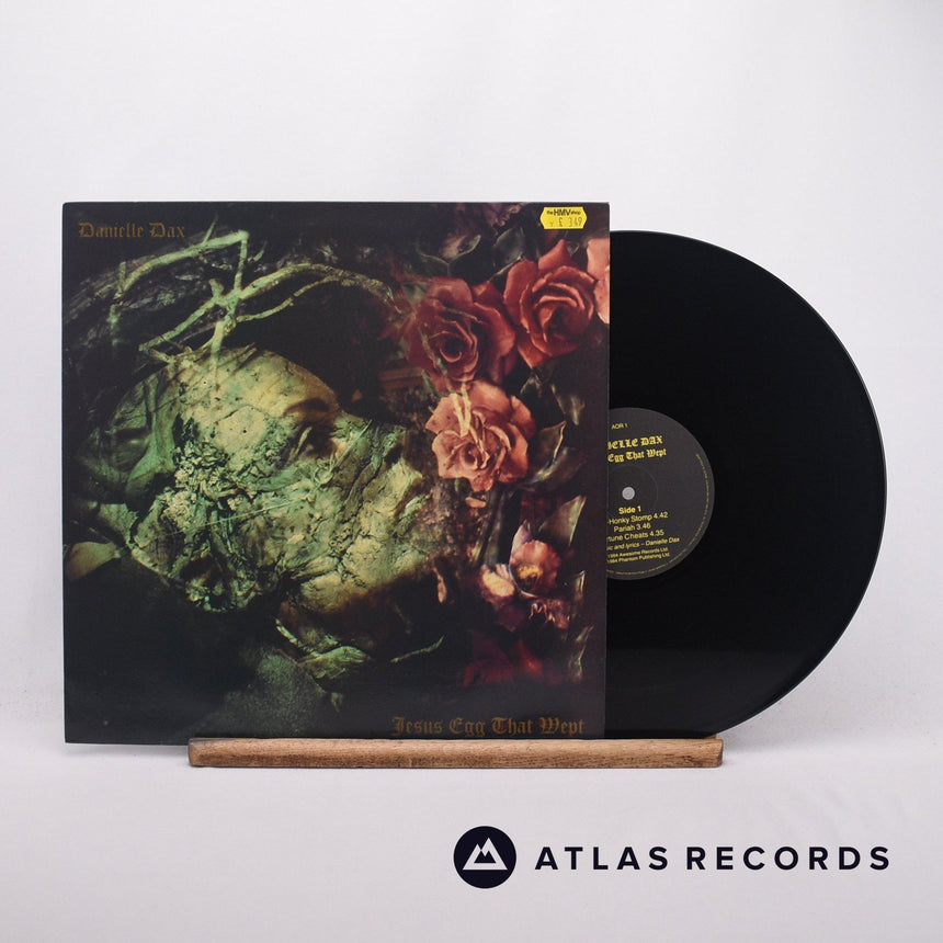 Danielle Dax Jesus Egg That Wept LP Vinyl Record - Front Cover & Record