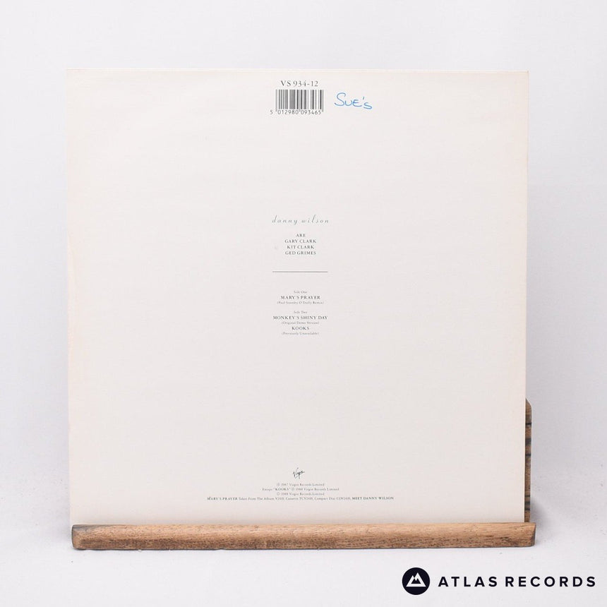 Danny Wilson - Mary's Prayer - 12" Vinyl Record - EX/VG+