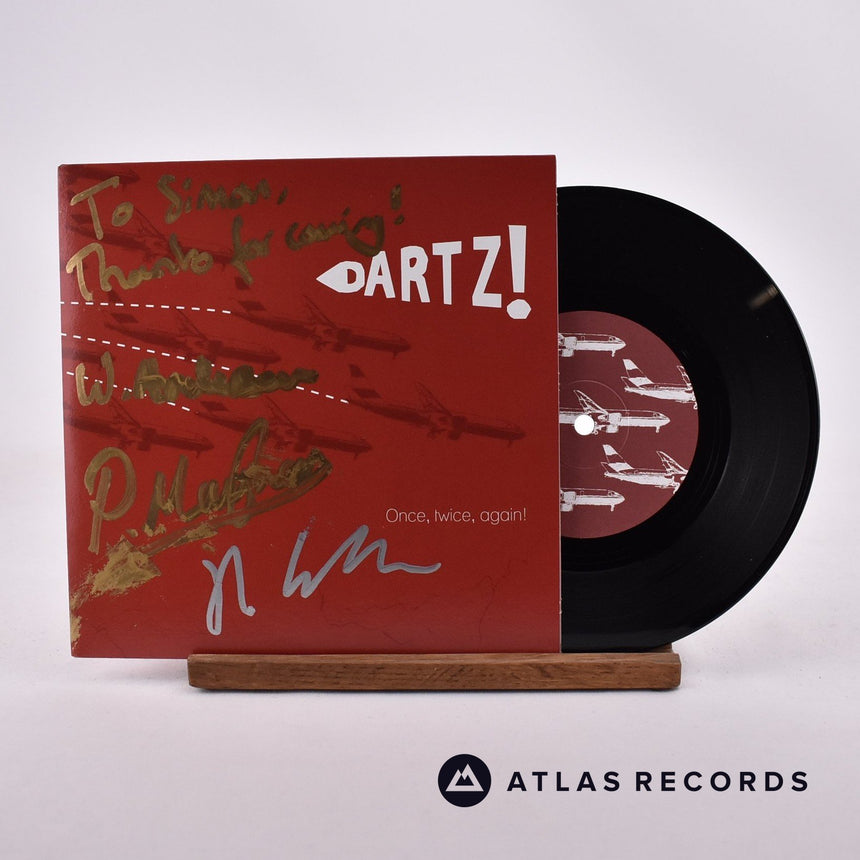 Dartz! Once, Twice, Again! 7" Vinyl Record - Front Cover & Record