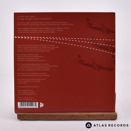 Dartz! - Once, Twice, Again! - Limited Edition Signed 7" Vinyl Record - NM/NM
