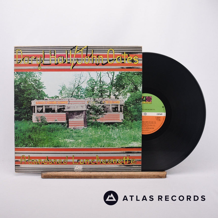 Daryl Hall & John Oates Abandoned Luncheonette LP Vinyl Record - Front Cover & Record