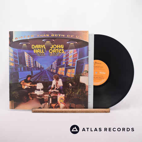 Daryl Hall & John Oates Bigger Than Both Of Us LP Vinyl Record - Front Cover & Record