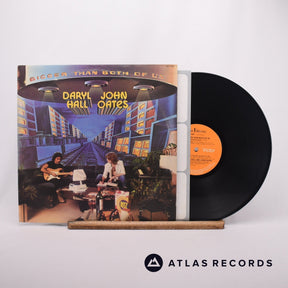Daryl Hall & John Oates Bigger Than Both Of Us LP Vinyl Record - Front Cover & Record