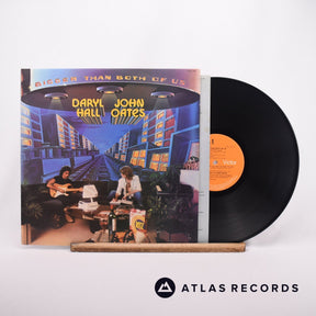 Daryl Hall & John Oates Bigger Than Both Of Us LP Vinyl Record - Front Cover & Record