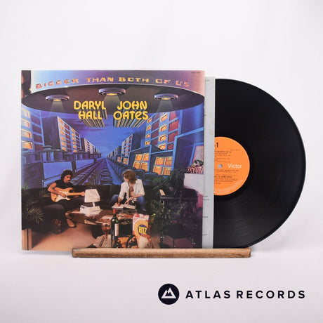 Daryl Hall & John Oates Bigger Than Both Of Us LP Vinyl Record - Front Cover & Record