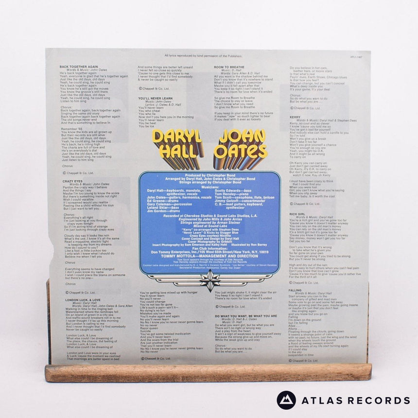 Daryl Hall & John Oates - Bigger Than Both Of Us - LP Vinyl Record - EX/EX
