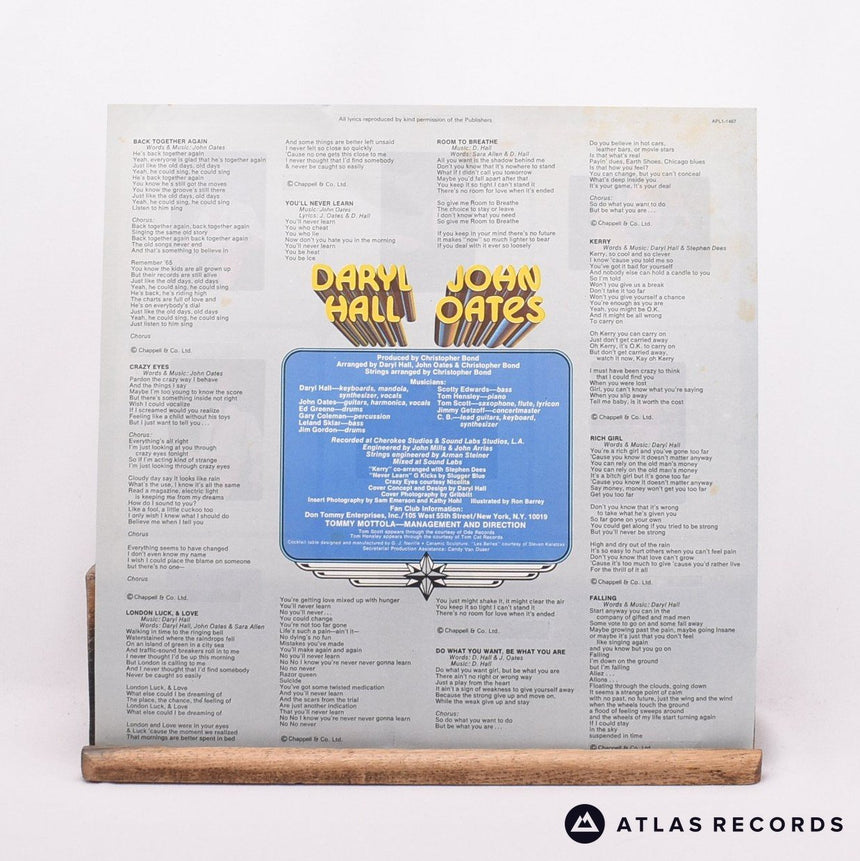 Daryl Hall & John Oates - Bigger Than Both Of Us - LP Vinyl Record - EX/EX