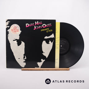 Daryl Hall & John Oates Private Eyes LP Vinyl Record - Front Cover & Record