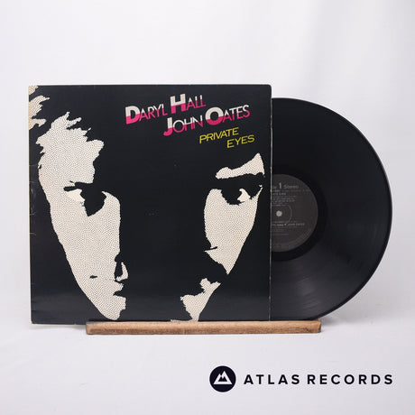 Daryl Hall & John Oates Private Eyes LP Vinyl Record - Front Cover & Record
