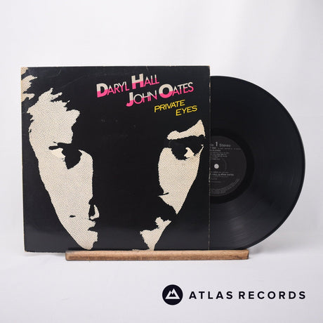 Daryl Hall & John Oates Private Eyes LP Vinyl Record - Front Cover & Record