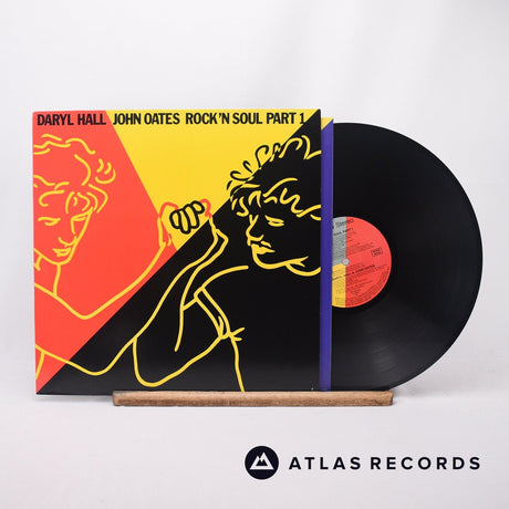 Daryl Hall & John Oates Rock 'N Soul Part 1 LP Vinyl Record - Front Cover & Record