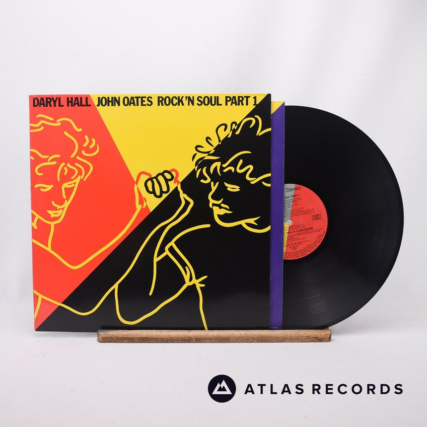 Daryl Hall & John Oates Rock 'N Soul Part 1 LP Vinyl Record - Front Cover & Record