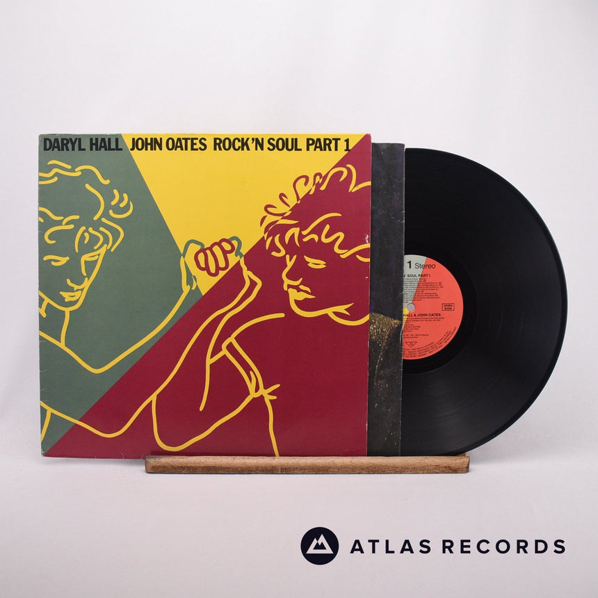 Daryl Hall & John Oates Rock 'N Soul Part 1 LP Vinyl Record - Front Cover & Record