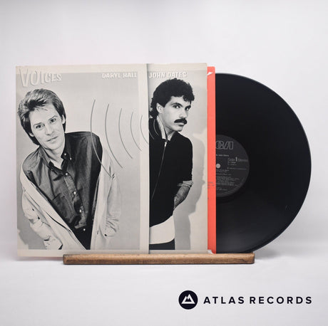 Daryl Hall & John Oates Voices LP Vinyl Record - Front Cover & Record