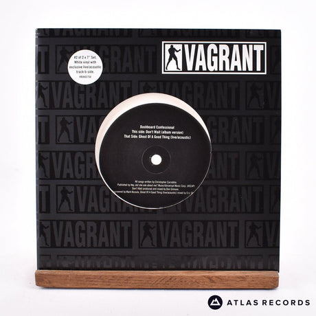 Dashboard Confessional Don't Wait 7" Vinyl Record - Front Cover & Record