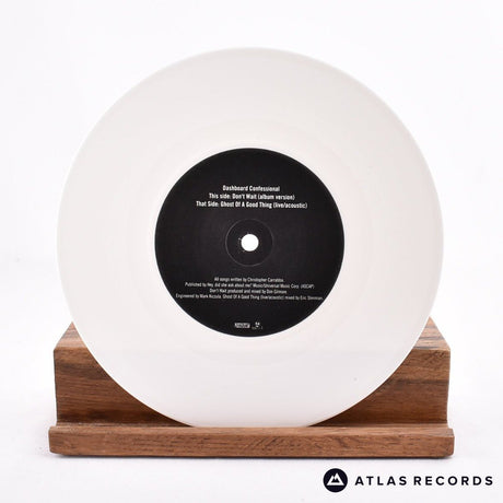 Dashboard Confessional - Don't Wait - Die-Cut Sleeve 7" Vinyl Record - NM/NM