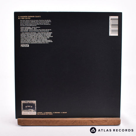 Dashboard Confessional - Hands Down - White 7" Vinyl Record - NM/NM