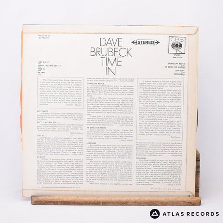 Dave Brubeck - Time In - A2 B2 LP Vinyl Record - EX/EX