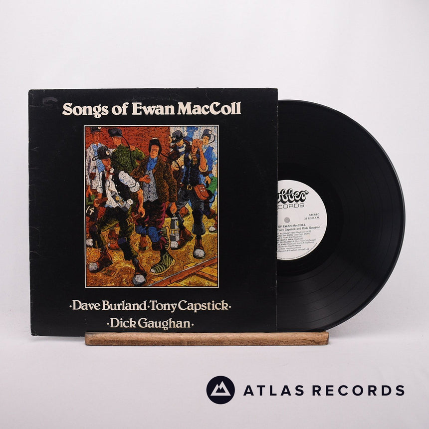 Dave Burland Songs Of Ewan MacColl LP Vinyl Record - Front Cover & Record