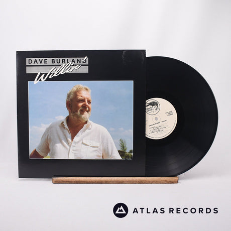 Dave Burland Willin' LP Vinyl Record - Front Cover & Record