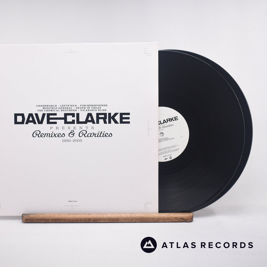 Dave Clarke Remixes & Rarities 1992-2005 2 x 12" Vinyl Record - Front Cover & Record