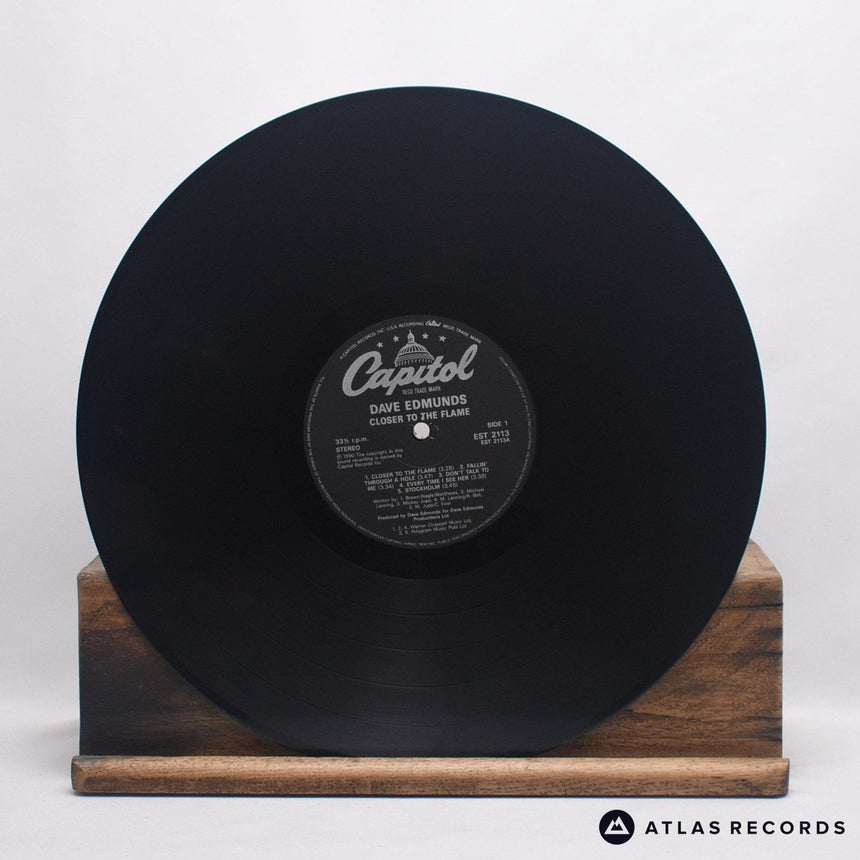 Dave Edmunds - Closer To The Flame - LP Vinyl Record - EX/EX