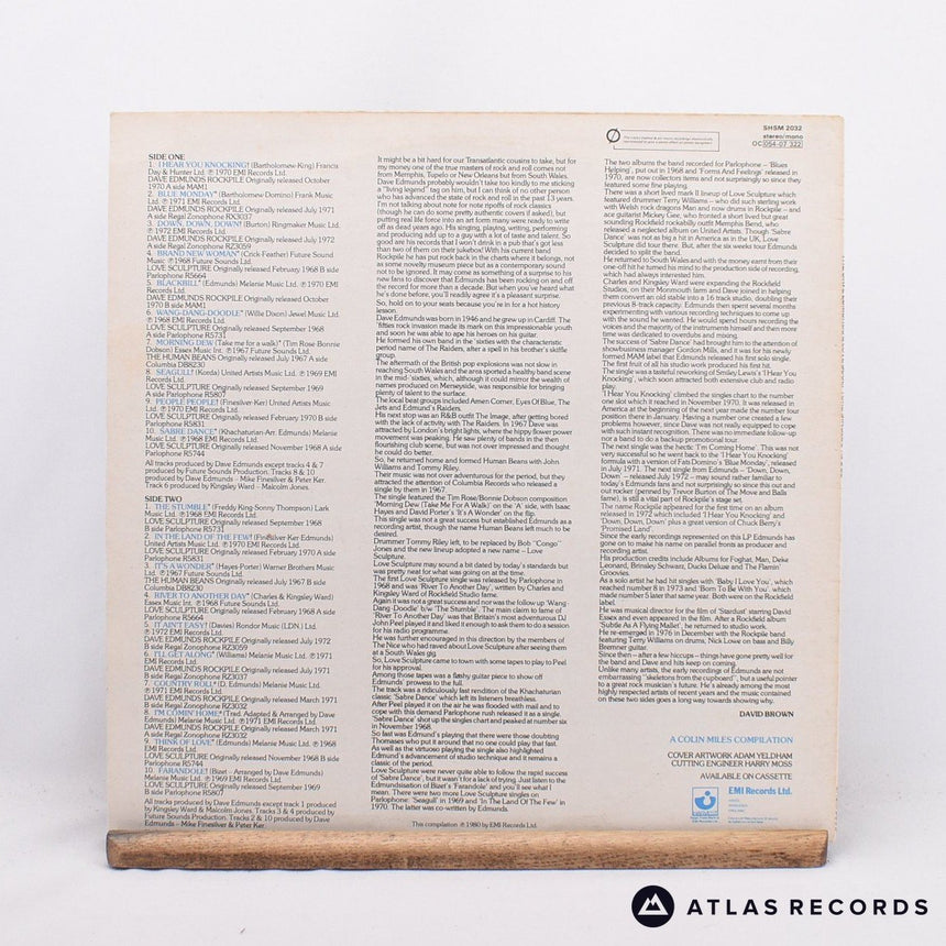 Dave Edmunds - The Dave Edmunds & Love Sculpture Single's A's & B's - LP Vinyl