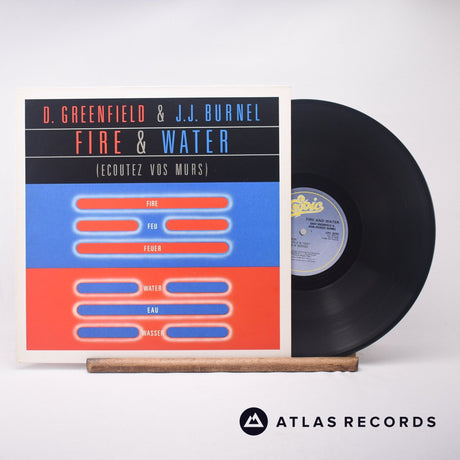 Dave Greenfield Fire & Water LP Vinyl Record - Front Cover & Record