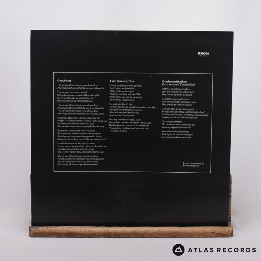 Dave Greenslade - Cactus Choir - Lyric Sheet A1 B1 LP Vinyl Record - EX/EX