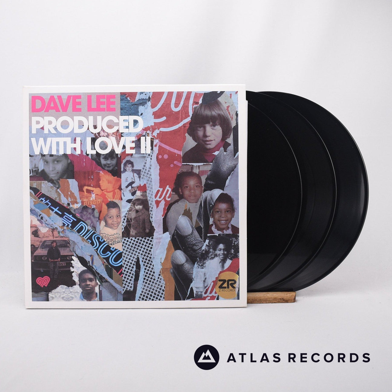Dave Lee Produced With Love II 3 x 12" Vinyl Record - Front Cover & Record