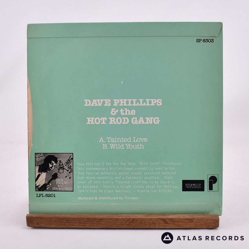Dave Phillips & The Hot Rod Gang - Tainted Love - 7" Vinyl Record - EX/VG+