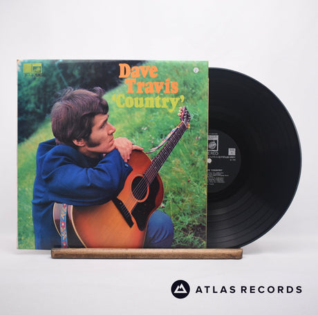 Dave Travis 'Country' LP Vinyl Record - Front Cover & Record