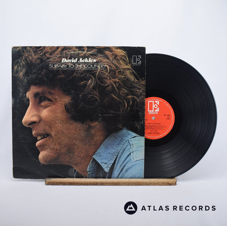 David Ackles Subway To The Country LP Vinyl Record - Front Cover & Record