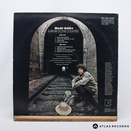 David Ackles - Subway To The Country - LP Vinyl Record - VG+/VG+