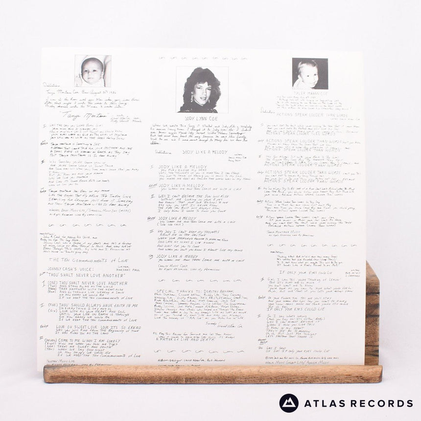 David Allan Coe - A Matter Of Life... And Death - LP Vinyl Record - EX/EX