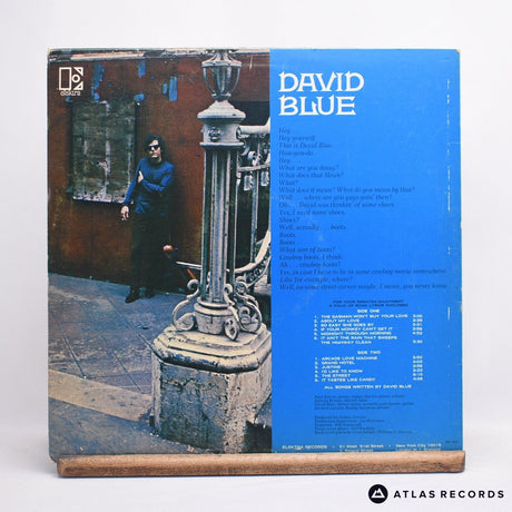 David Blue - David Blue - Insert Mono LP Vinyl Record - VG+/EX