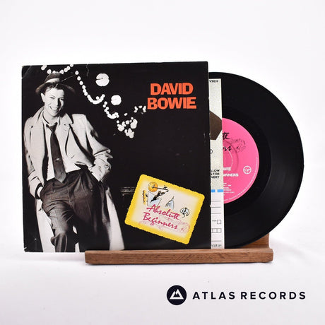 David Bowie Absolute Beginners 7" Vinyl Record - Front Cover & Record