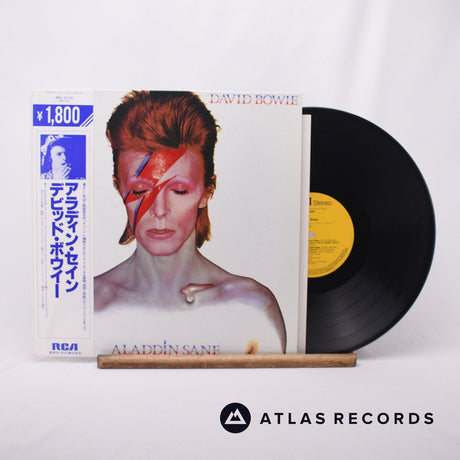 David Bowie Aladdin Sane = アラディン・セイン LP Vinyl Record - Front Cover & Record