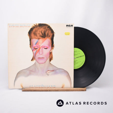 David Bowie Aladdin Sane LP Vinyl Record - Front Cover & Record